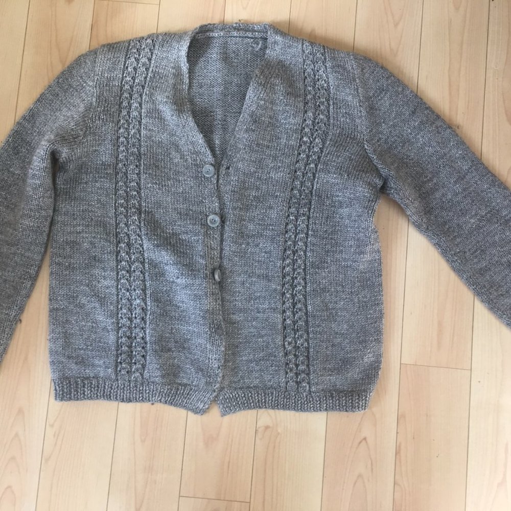 Gray Wool Sweater